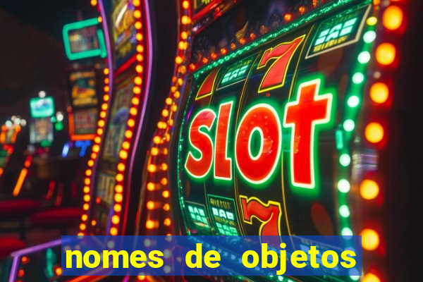 nomes de objetos de origem tupi guarani